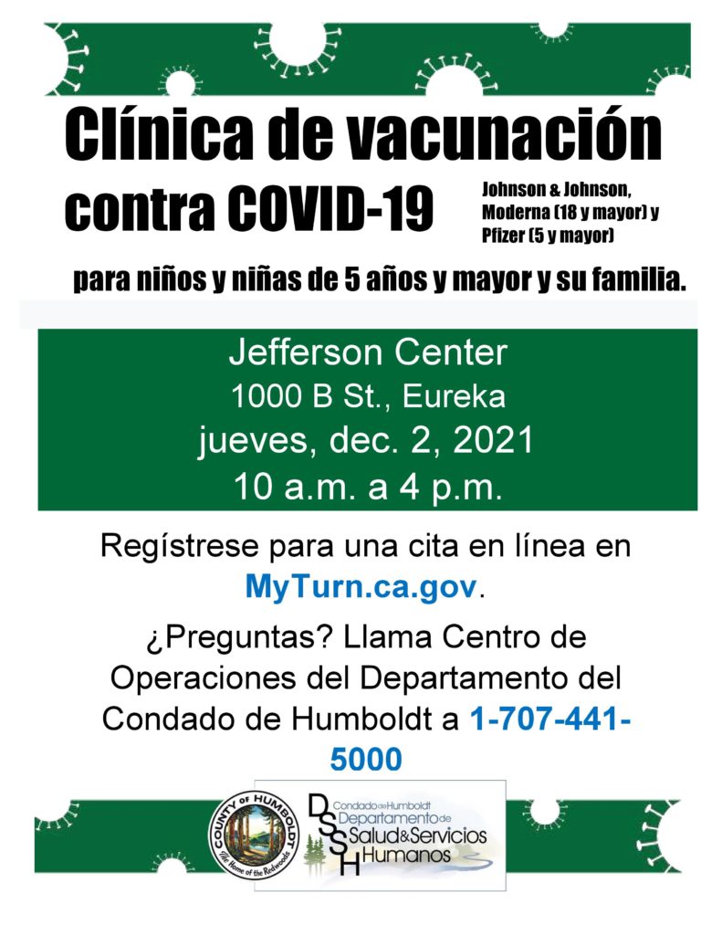 Vaccination Clinic FLyer