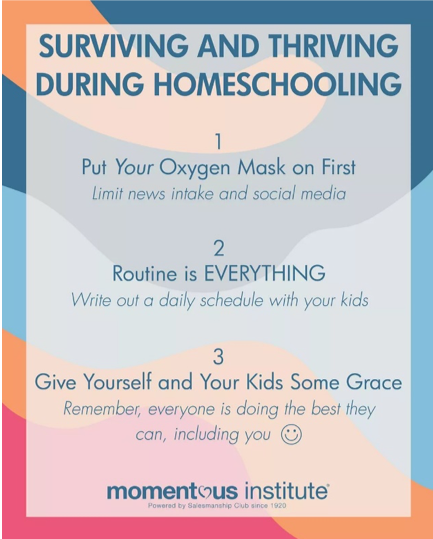 Surviving and thriving during homeschool